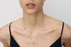 OLIO E ACETO Pure Silver Star Bell Necklace OA08N04